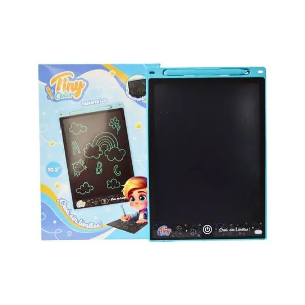 Pizarra mágica lcd 10" monocromatica 26x18 cm