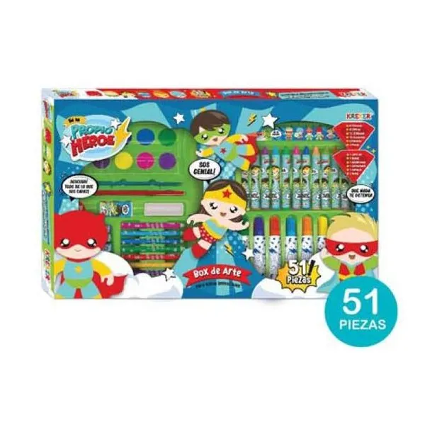 Set grande de dibujo x52 pcs.