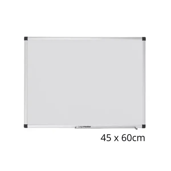 Pizarra lamin.blanca magnetica legamaster unite 45 x60 con b.alum