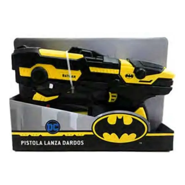 Pistola lanza dardos 25x17x6 cm batman