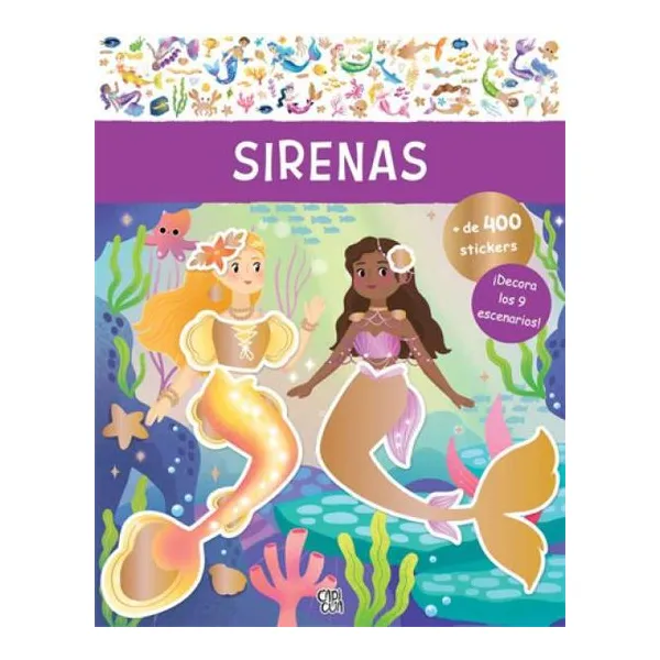 Stickers creativos - sirenas