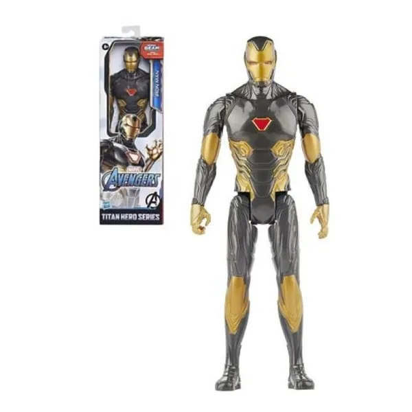 Hasbro Marvel Avengers - figura 29 cm articulado - titan hero series black gold i
