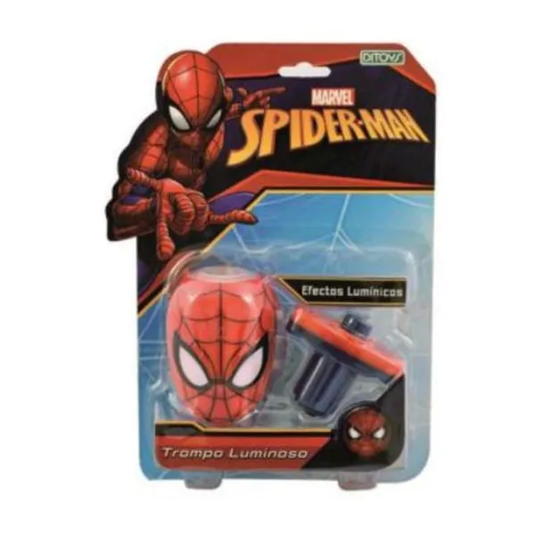 Trompo luminoso Spiderman