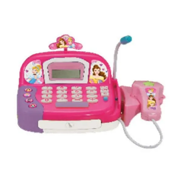Caja registradora princesas Disney con luz sonido y calculadora -3 pilas aa