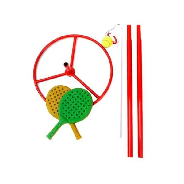 Juego de tenis orbital con pelota tensor y paletas 45x200