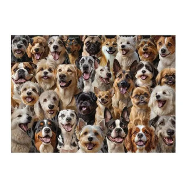 Puzzle 4000 pzas grupo de perros (400-055)