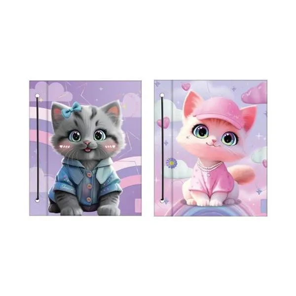 Carpeta n.° 3 dos tapas tornasolada pets x unidad modelos surtidos Skora