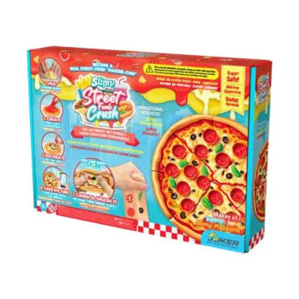 Slimy diy - comida callejera crea tu pizza