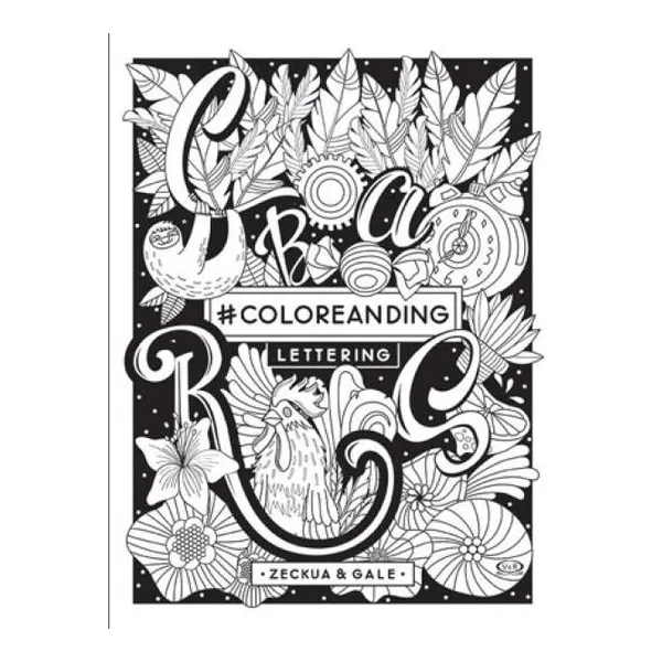 Coloreanding lettering