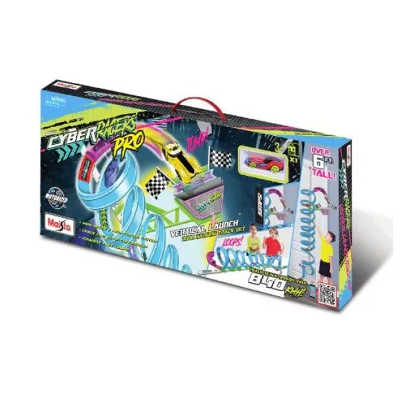Maisto pistas cyber racers door hoop playset 12556