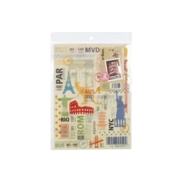 Papel vegetal ibi cfrat vellum travel 96 grs16 x23 cmx 2 hjs.