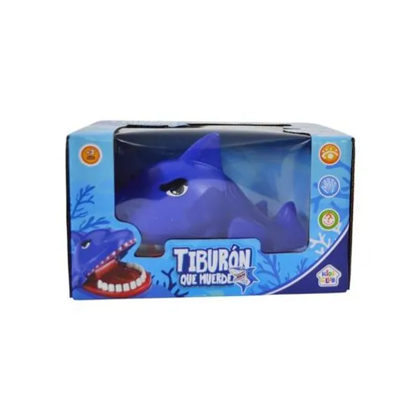 Juego tiburon que muerde en caja 16.5x9.5x12.5 cm