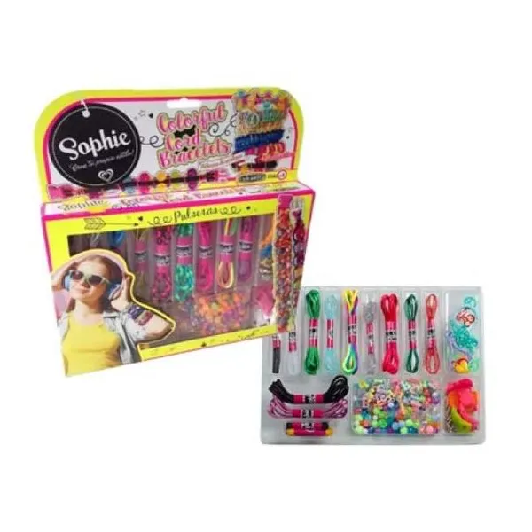 Sophie colorful cord bracelets - arma tus pulseras