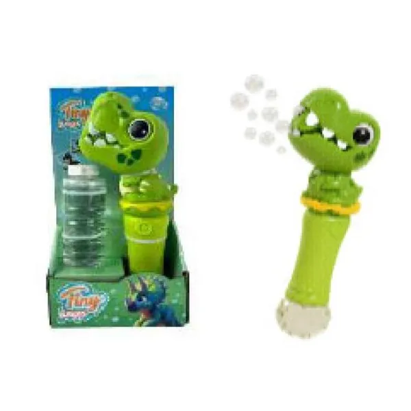 Burbujero dino modelos surtidos a pilas Tiny 26 13 cm