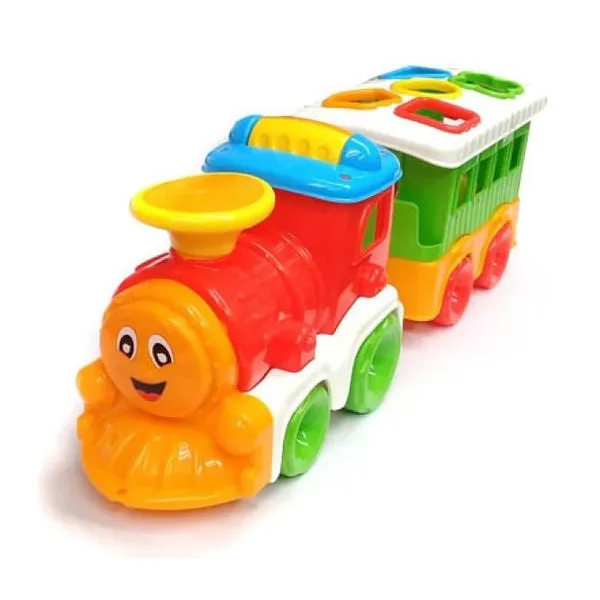 Pequeño tren con vagón