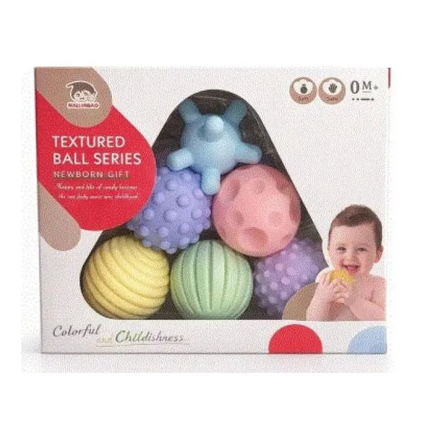 Vinyl ball toys x6 pzas. (yf0868959)