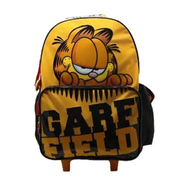 Mochila garfield 18""/23,5 l. con carro
