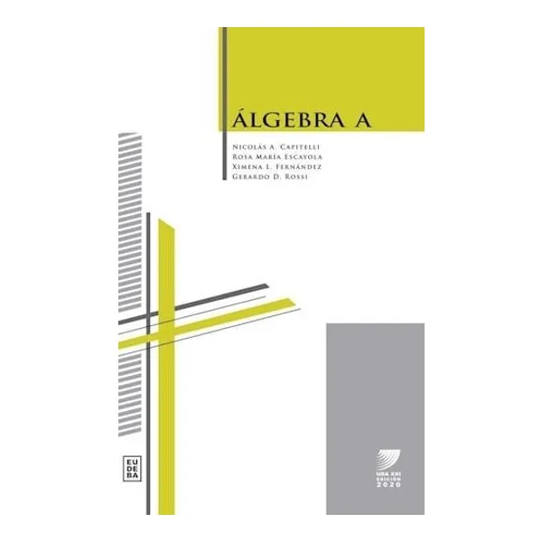 Algebra a - uba xxi