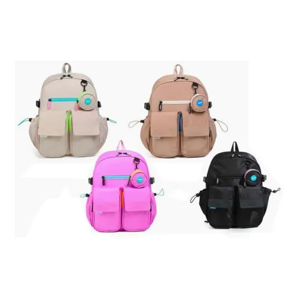 Mochila chroma colors solapas - colores surtidos