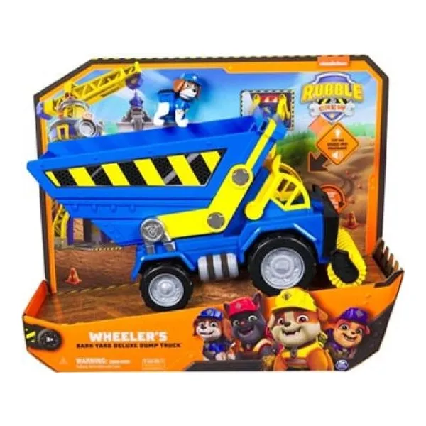 Paw Patrol rubble & crew- camión deluxe
