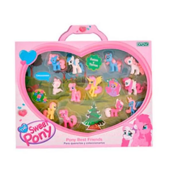 The sweet pony best friends