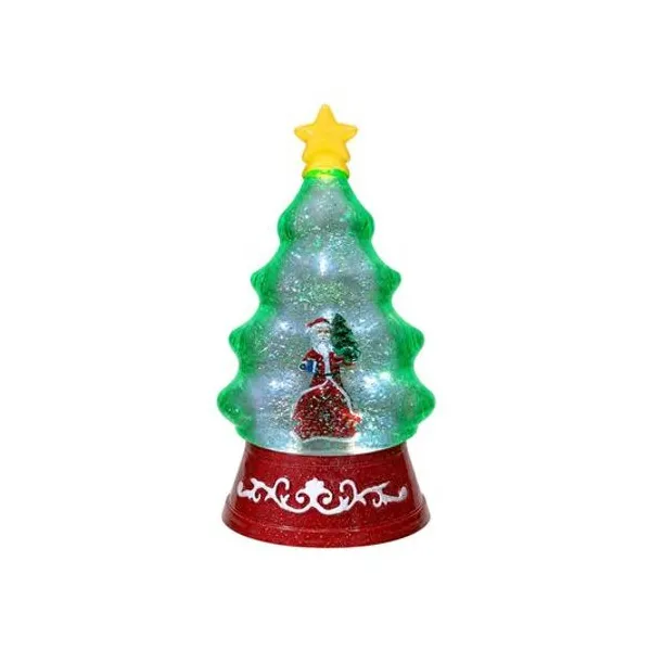 Adorno árbol de navidad con luz 12x10x27 cm x1