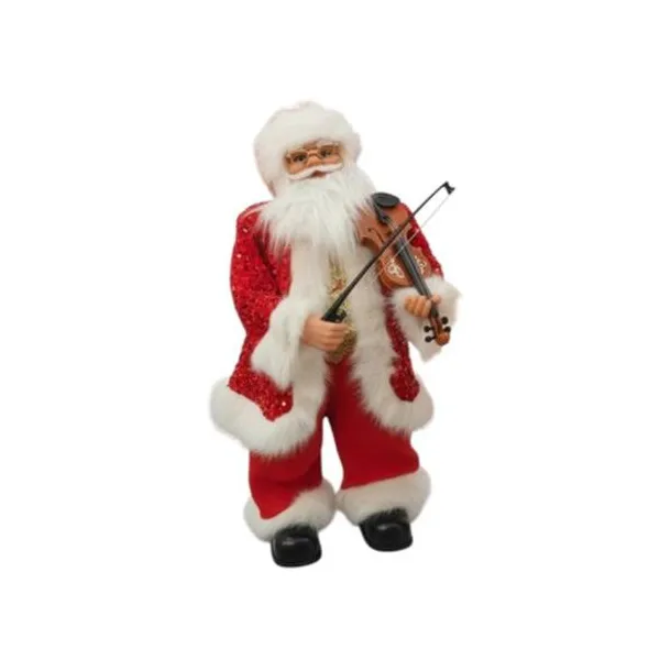 Papá noel con luz movimiento y sonido 90 cm x1