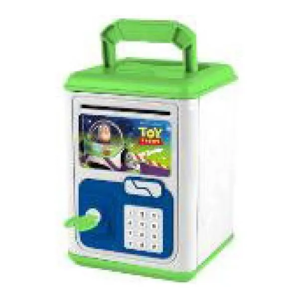 Caja fuerte con luz y sonido toy story