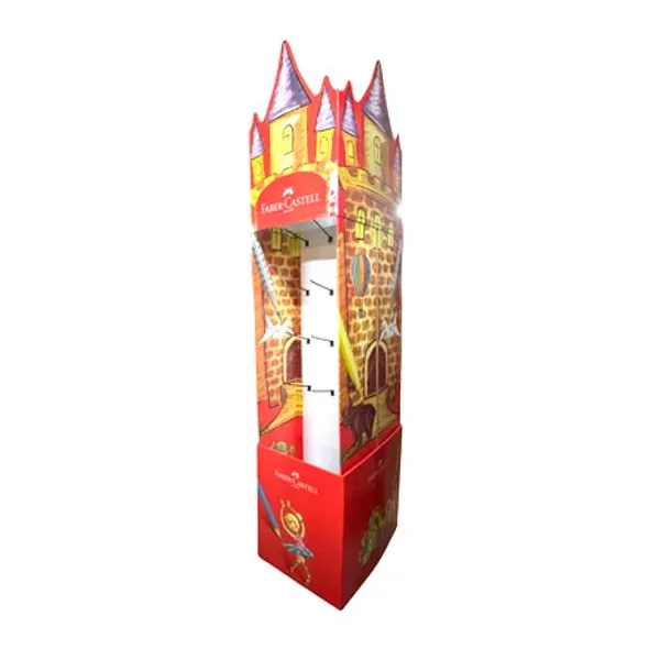 Exhibidor Faber-Castell torre doble frente