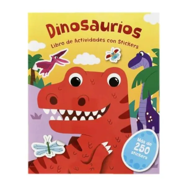 A jugar con stickers - dinosaurios