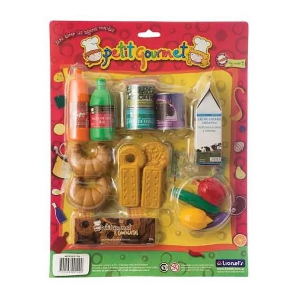 Set de comiditas en blister art.129