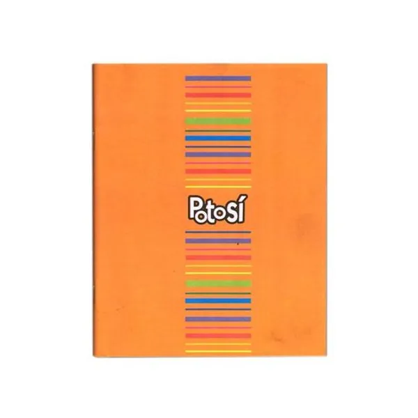 Cuaderno 16x21 cm liso 84 hojas tapa flexible fantasia potosi