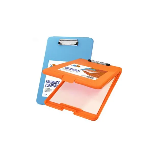 Anotador Ezco a4 con deposito tapa con aprietapapel