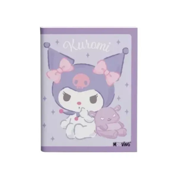 Cuaderno tapa flexible Mooving kuromi 48 hjs.raya