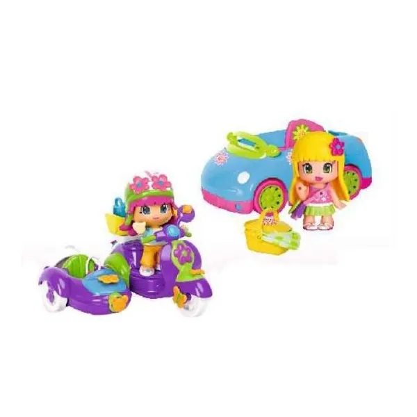 Pinypon coche de pinypon o moto con sidecar.