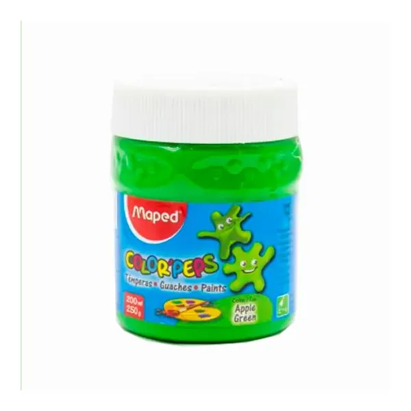 Témpera Maped pote x250 grsverde manzana