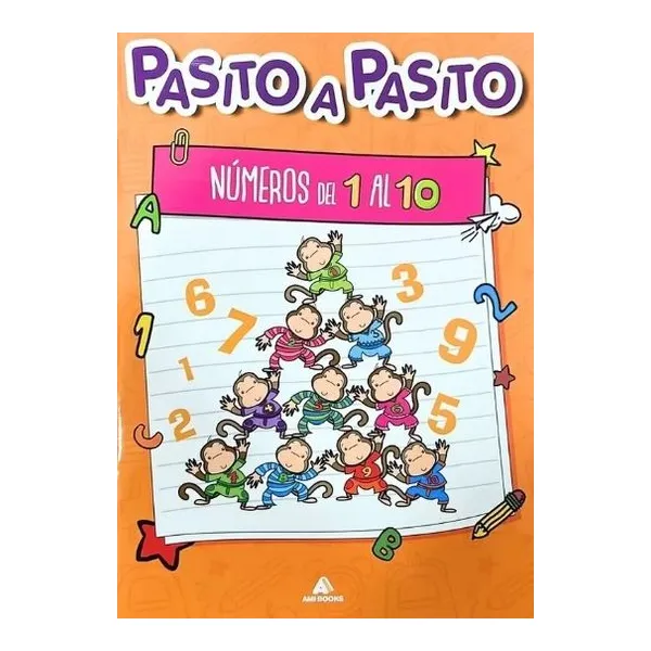 Pasito a pasito. números del 1 al 10