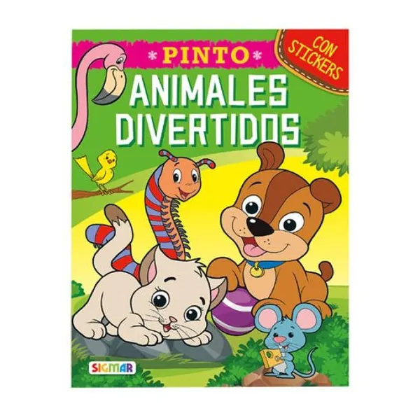 Pinto animales divertidos