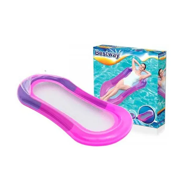 Colchoneta inflable pileta bestway con red surtido