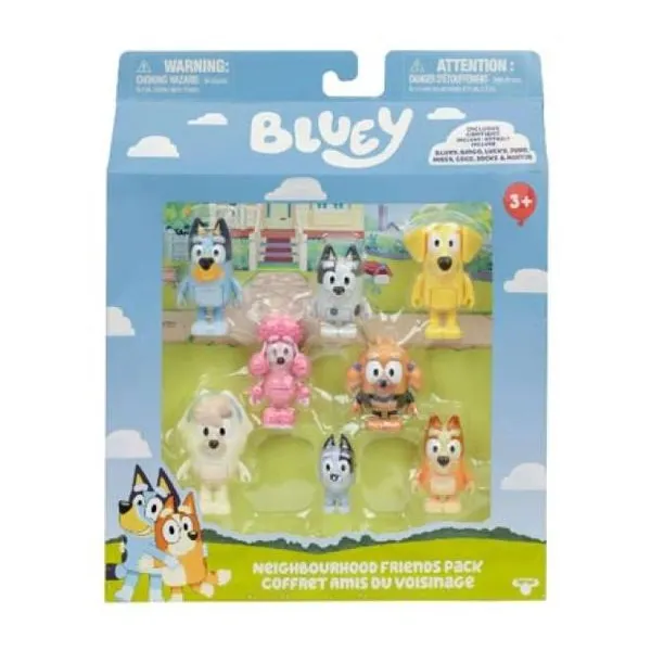 Bluey heeler family & friends juega e imagina historia