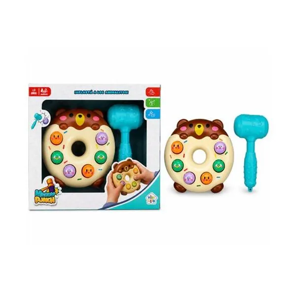 Juego happy punch oso dona en caja 25x20x6 cm