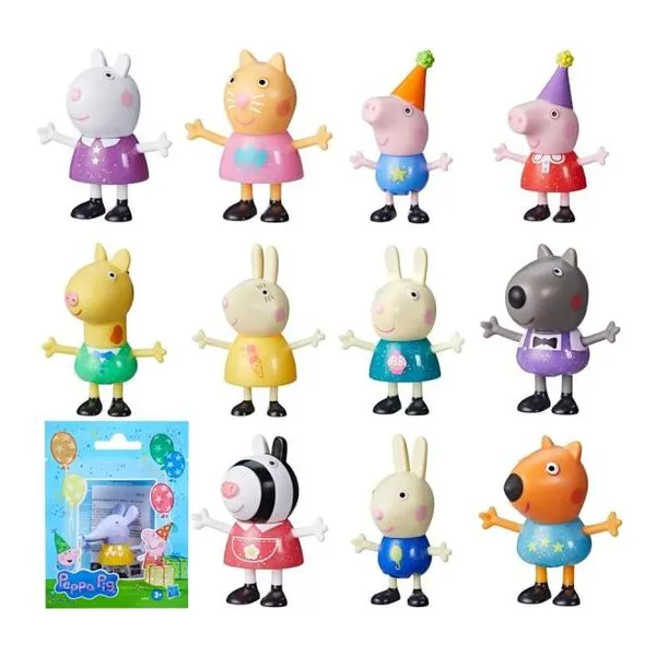 Hasbro Peppa Pig - figura 08 cm party friends surtido