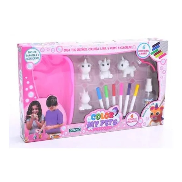 Color my pets unicorn