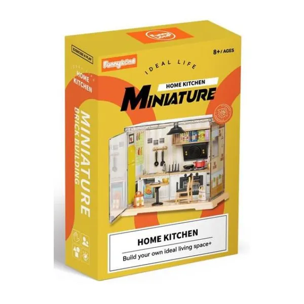 Mini kitchen para armar con luz 102 piezas