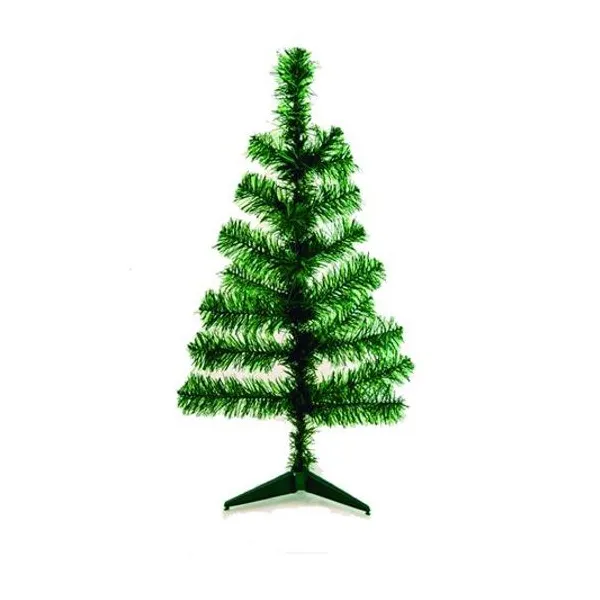 Árbol de navidad economico 120 cm verde pie plástico
