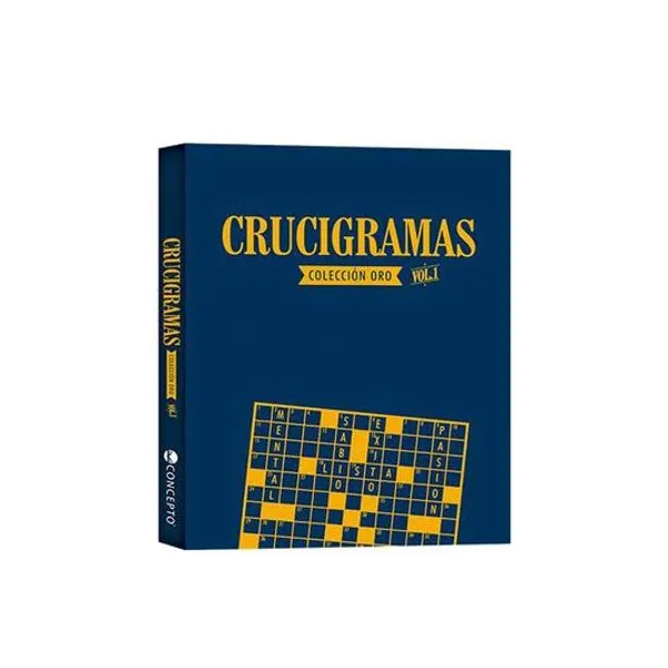 Libro pasatiempos: crucigramas volumen i colección oro