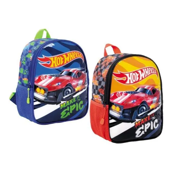 Hot Wheels epic - mochila 12" espalda