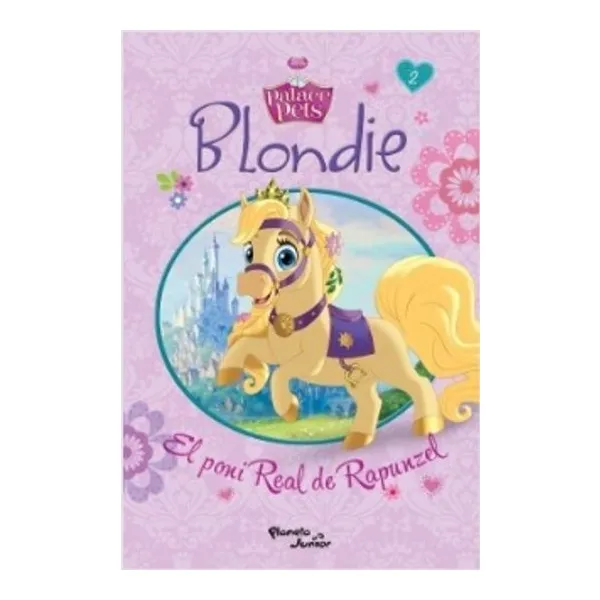 Blondie.el pony real de rapunzel