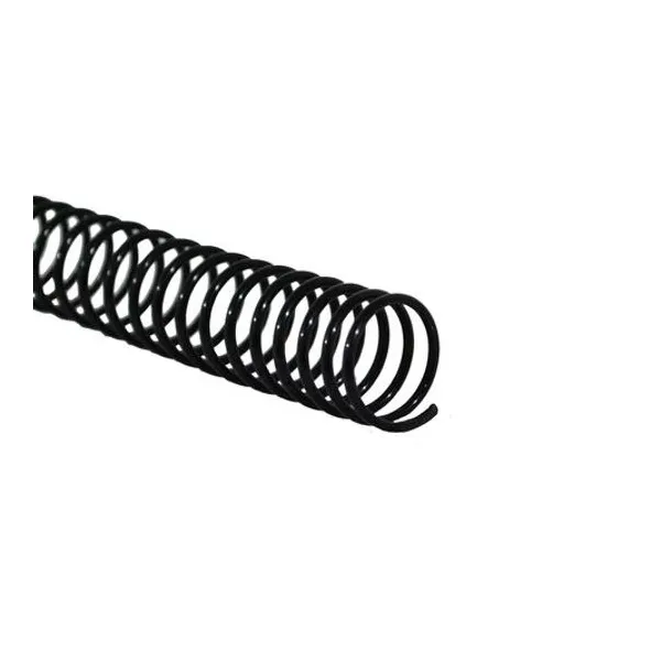 Espiral 20 mm negro bolsa x50 unidades