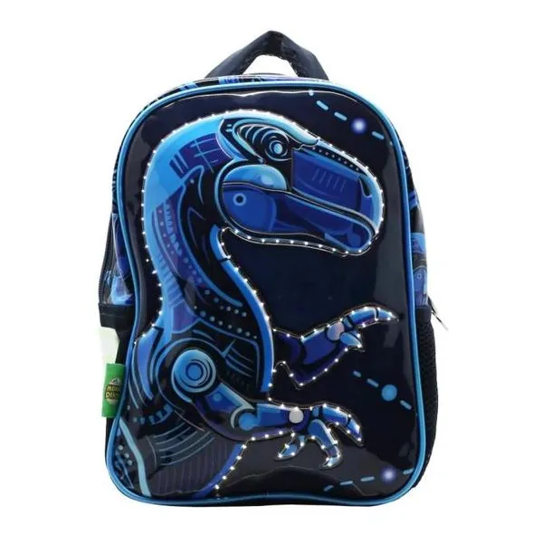 Mochila mundo dinos espalda con luz 12"/7,5 l.